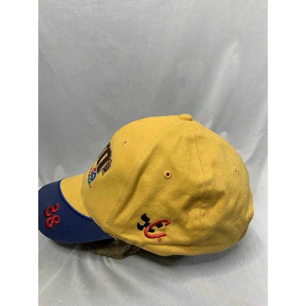 Elliot Sadler Yellow M&M's ‎ #38 Vintage Racing Hat NASCAR Chase Authentic  90s